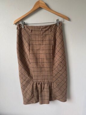 7th Avenue design studio, New York and Company plaid skirt